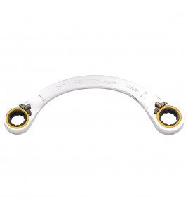 Draper Expert HI-TORQ® Double Ring Ratchet Half Moon Spanner, 15 x 17mm