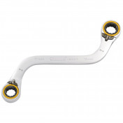Draper Expert HI-TORQ® Double Ring Ratchet S-Shape Spanner, 11 x 13mm