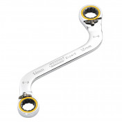 Draper Expert HI-TORQ® Double Ring Ratchet S-Shape Spanner, 14 x 16mm