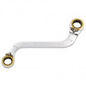 Draper Expert HI-TORQ® Double Ring Ratchet S-Shape Spanner, 14 x 16mm