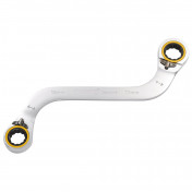 Draper Expert HI-TORQ® Double Ring Ratchet S-Shape Spanner, 15 x 17mm