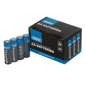 Draper PowerUP Ultra Alkaline AA Batteries (Pack of 24)