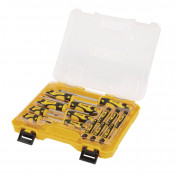 Screwdriver Set with Case, Yellow (14 Piece)