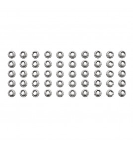 Zinc Plated Threaded Insert Rivet Nuts, M4 x 0.7mm (Pack of 50)