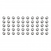 Zinc Plated Threaded Insert Rivet Nuts, M5 x 0.8mm (Pack of 50)