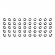 Zinc Plated Threaded Insert Rivet Nuts, M6 x 1.0mm (Pack of 50)