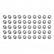 Zinc Plated Threaded Insert Rivet Nuts, M8 x 1.25mm (Pack of 50)