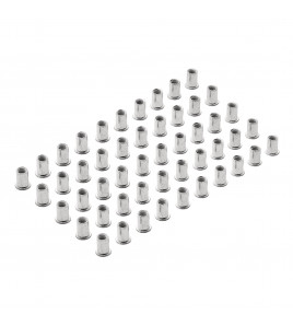 Zinc Plated Threaded Insert Rivet Nuts, M10 x 1.5mm (Pack of 50)