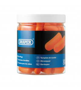 Disposable Ear Plugs (Jar of 50 Pairs)
