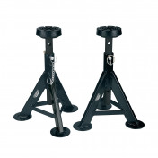 Draper Expert Axle Stands, 3 Tonne, Black (Pair)