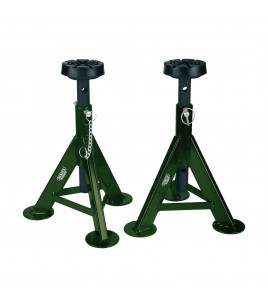 Draper Expert Axle Stands, 3 Tonne, Green (Pair)