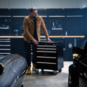 BUNKER® 25 Piece Modular Storage Combo with Hardwood Worktop, 4915mm