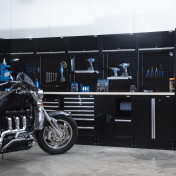 BUNKER® 25 Piece Modular Storage Combo with Stainless Steel Worktop 4915mm