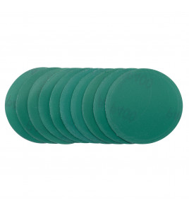 Wet and Dry Sanding Discs with Hook and Loop, 75mm, 400 Grit (Pack of 10)