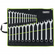 Combination Spanner Set, Green (25 Piece) - Discontinued