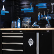 BUNKER® 11 Piece Modular Storage Combo with Hardwood Worktop, 1960mm