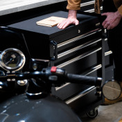 BUNKER® 11 Piece Modular Storage Combo with Stainless Steel Worktop, 1960mm