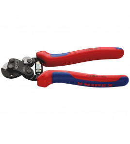 KNIPEX 95 62 160 SB Wire Rope Cutter for High-Strength Wire Rope, 160mm