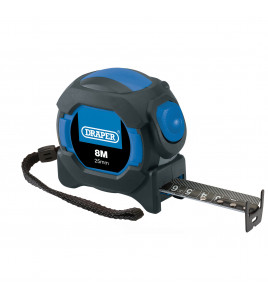 Auto Lock Measuring Tape, 8m/26ft x 25mm