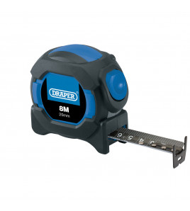 Auto Lock Measuring Tape, 8m/26ft x 25mm