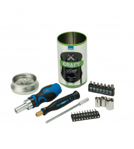 Stubby Ratchet Screwdriver and Bit Set, Special Edition - Craft Brew (23 Piece)