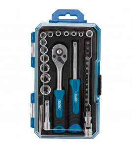 Socket Set, 1/4 Sq. Dr. (35 Piece)