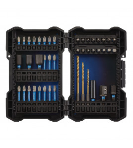 Draper Expert Impact Screwdriver Bit Set, 1/4 Hex (44 Piece)