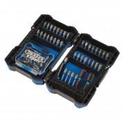 Draper Expert Impact Screwdriver Bit Set, 1/4 Hex (65 Piece)