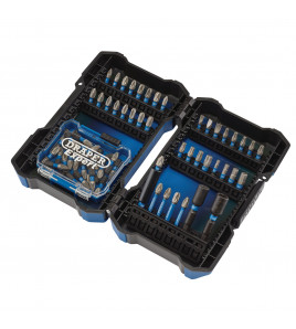 Draper Expert Impact Screwdriver Bit Set, 1/4 Hex (65 Piece)