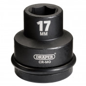 Draper Hi-TORQ® Impact Socket, 3/4 Sq. Dr., 17mm