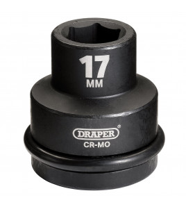 Draper Hi-TORQ® Impact Socket, 3/4 Sq. Dr., 17mm