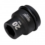 Draper Expert Hi-TORQ® Impact Socket, 3/4 Sq. Dr., 20mm