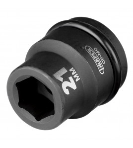 Draper Expert HI-TORQ® 6 Point Impact Socket, 3/4 Sq. Dr., 21mm