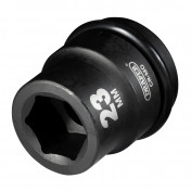 Draper Hi-TORQ® Impact Socket, 3/4 Sq. Dr., 23mm