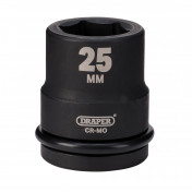 Draper Hi-TORQ® Impact Socket, 3/4 Sq. Dr., 25mm