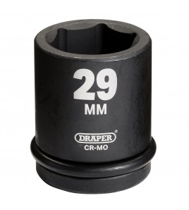 Draper Hi-TORQ® Impact Socket, 3/4 Sq. Dr., 29mm
