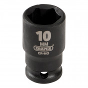 Draper HI-TORQ® 6 Point Impact Socket, 1/4 Sq. Dr., 10mm
