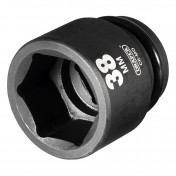 Draper Expert HI-TORQ® 6 Point Impact Socket, 3/4 Sq. Dr., 38mm