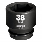 Draper Expert HI-TORQ® 6 Point Impact Socket, 3/4 Sq. Dr., 38mm