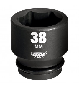 Draper HI-TORQ® 6 Point Impact Socket, 3/4 Sq. Dr., 38mm