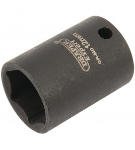 Draper HI-TORQ® 6 Point Impact Socket, 1/4 Sq. Dr., 12mm