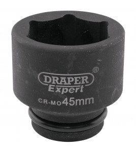 Draper Expert HI-TORQ® 6 Point Impact Socket, 3/4 Sq. Dr., 45mm - Discontinued