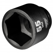 Draper Hi-TORQ® Impact Socket, 3/4 Sq. Dr., 55mm