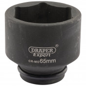 Draper Expert HI-TORQ® 6 Point Impact Socket, 3/4 Sq. Dr., 65mm