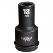 Draper Hi-TORQ® Deep Impact Socket, 3/4 Sq. Dr., 18mm