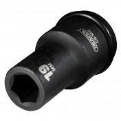 Draper Hi-TORQ® Deep Impact Socket, 3/4 Sq. Dr., 19mm