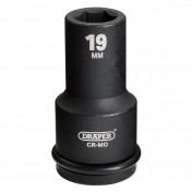 Draper Hi-TORQ® Deep Impact Socket, 3/4 Sq. Dr., 19mm