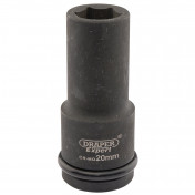 Draper Hi-TORQ® Deep Impact Socket, 3/4 Sq. Dr., 20mm