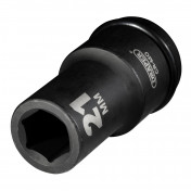 Draper Hi-TORQ® Deep Impact Socket, 3/4 Sq. Dr., 21mm