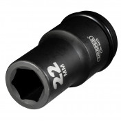 Draper Hi-TORQ® Deep Impact Socket, 3/4 Sq. Dr., 22mm